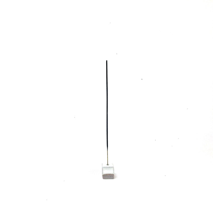 Incense Holder | 1" x 1" x 1" | Greystone/Snow White