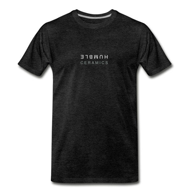 HUMBLE CERAMICS [Upside Down] T-Shirt / Unisex - charcoal gray