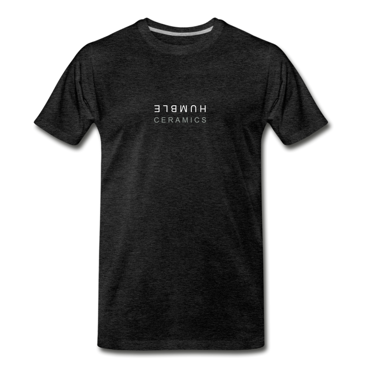 HUMBLE CERAMICS [Upside Down] T-Shirt / Unisex - charcoal gray