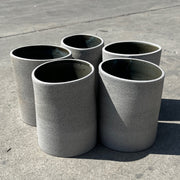 Apple Seed Vase | 5" x 6" | Greystone/Danish Int./Raw Ext. PC