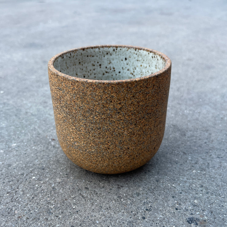 Alder Tumbler | 3.5" x 3.5" | Sandstone/Raw Exterior