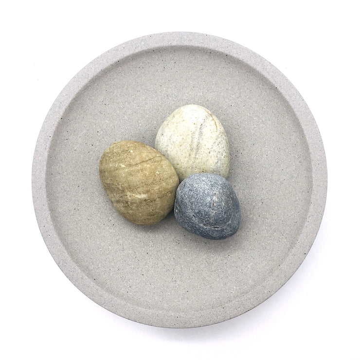 Jules Trinket Bowl | 10" | Raw Greystone (CC)