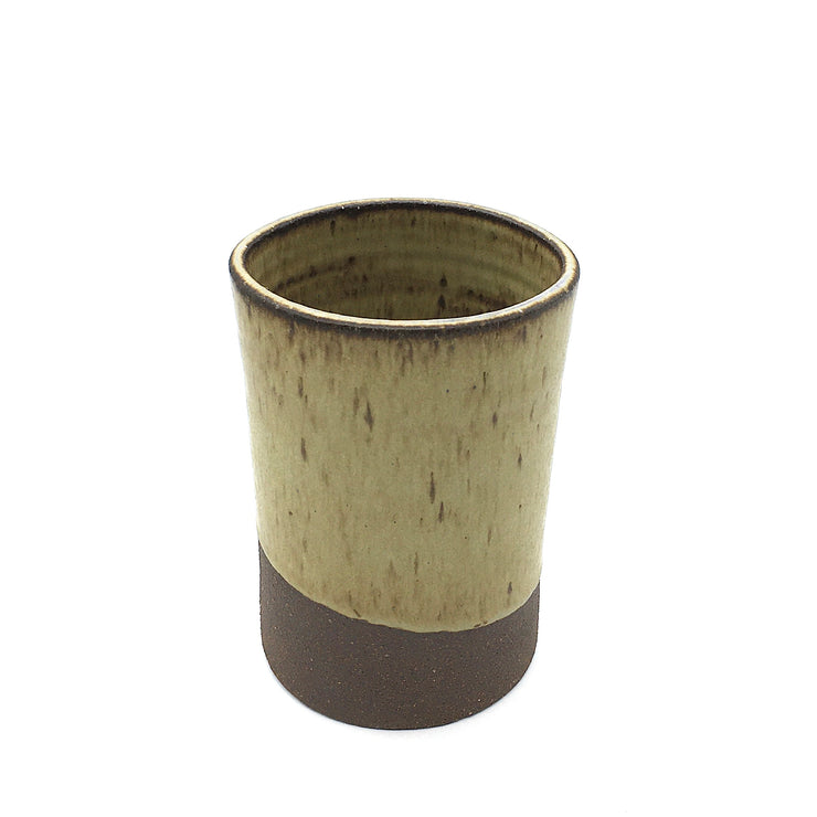 Apple Seed Vase | 4" x 6" | Brownstone/Tortoise Shell