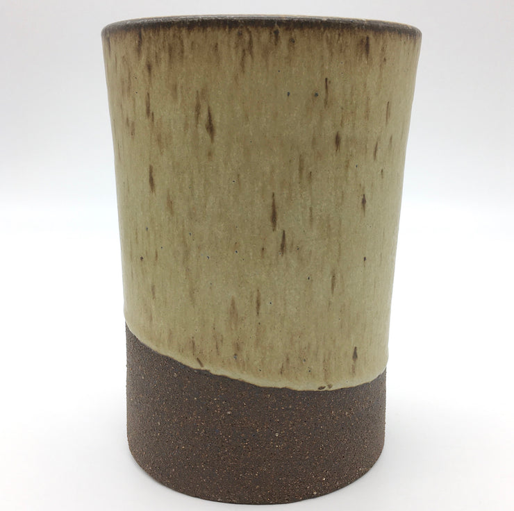 Apple Seed Vase | 4" x 6" | Brownstone/Tortoise Shell