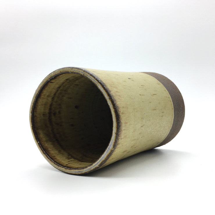 Apple Seed Vase | 4" x 6" | Brownstone/Tortoise Shell