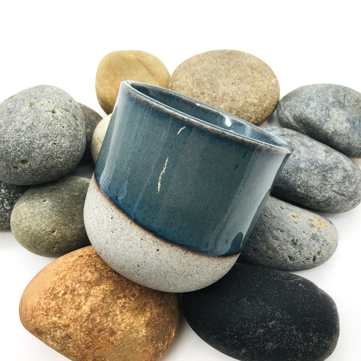 Alder Tumbler | 3" x 3" | Greystone/Baltic Blue