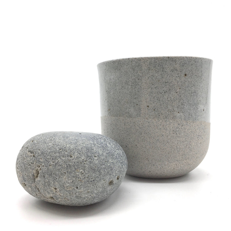 Alder Tumbler | 3" x 3" | Greystone/Clear Sky