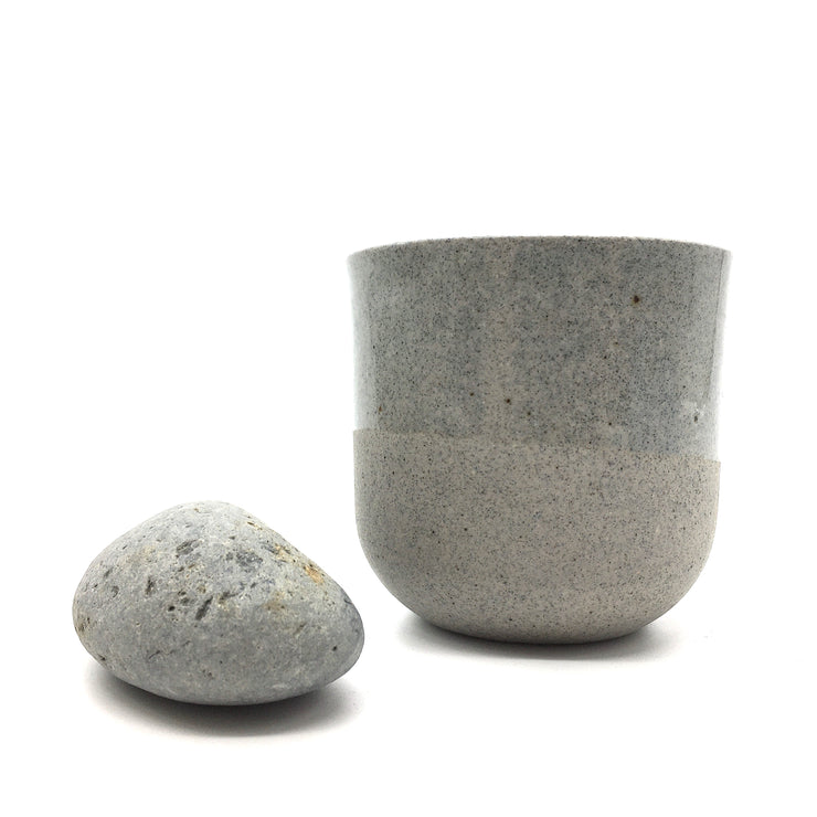 Alder Tumbler | 3" x 3" | Greystone/Clear Sky