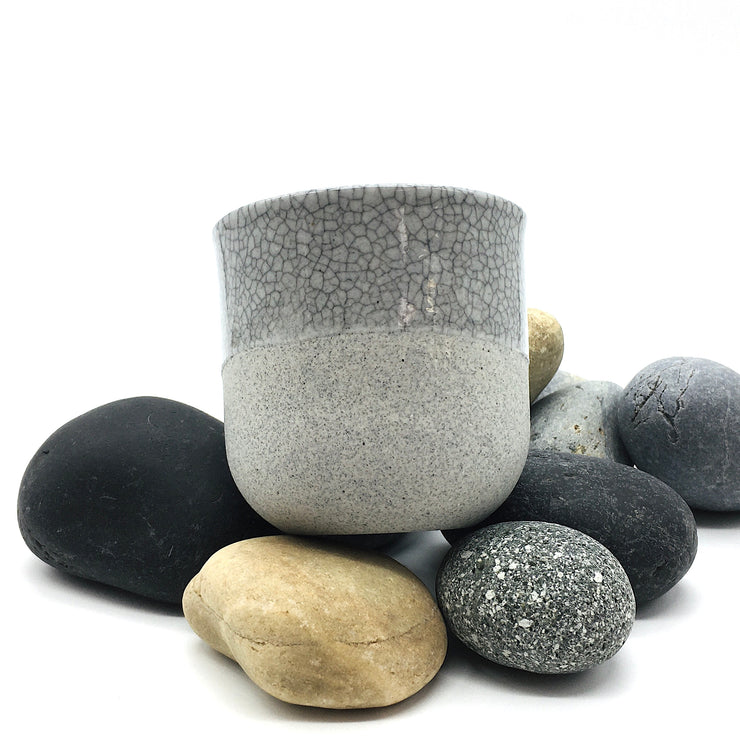 Alder Tumbler | 3" x 3" | Greystone/Mojave Crackle