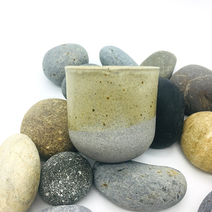 Alder Tumbler | 3" x 3" | Greystone/Yellow Jade