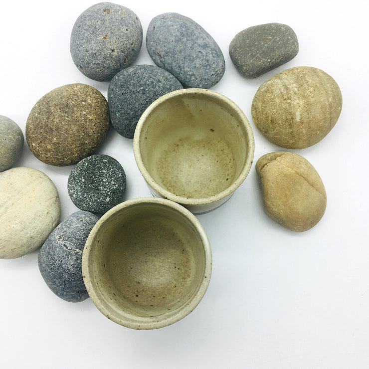 Alder Tumbler | 3" x 3" | Greystone/Yellow Jade