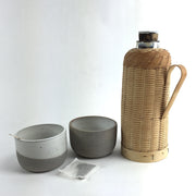 Shown here are Alder Bowls glazed outside  and unglazed. All Greystone/Snow White.
