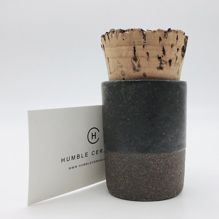 Canister w/ Bark Top | 2 oz | Brownstone/Danish
