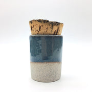 Canister w/ Bark Top | 2 oz | Greystone/Baltic Blue
