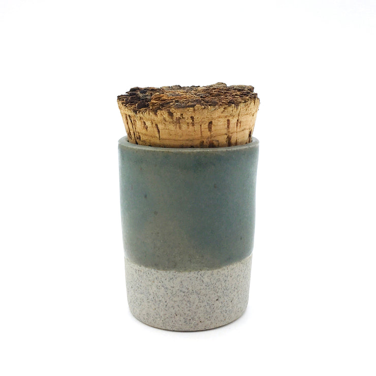 Canister w/ Bark Top | 2 oz | Greystone/Danish