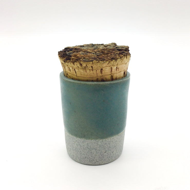 Canister w/ Bark Top | 2 oz | Greystone/Danish