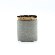 Canister w/ Bark Top | 3" x 3" | Greystone/RAW
