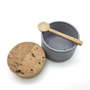 Canister w/ Classic Cork | 3.5" x 2" | Greystone/Lavender