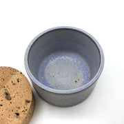 Canister w/ Classic Cork | 3.5" x 2" | Greystone/Lavender