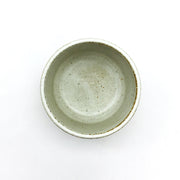 Canister w/ Bark Top | 3.5" x 2" | Sandstone/Snow White