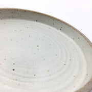 Cazuela | 6.5" x 1" | Greystone/Snow White w/ finger rings