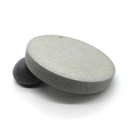 Cazuela | 6.5" x 1" | Greystone/Snow White w/ finger rings