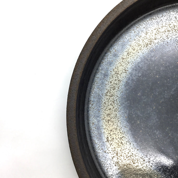Cazuela Platter | 11" x 1.75" | Brownstone/Midnight Glow