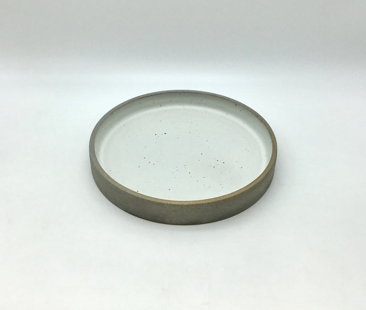 Cazuela Platter | 11" x 1.75" | Greystone/Snow White
