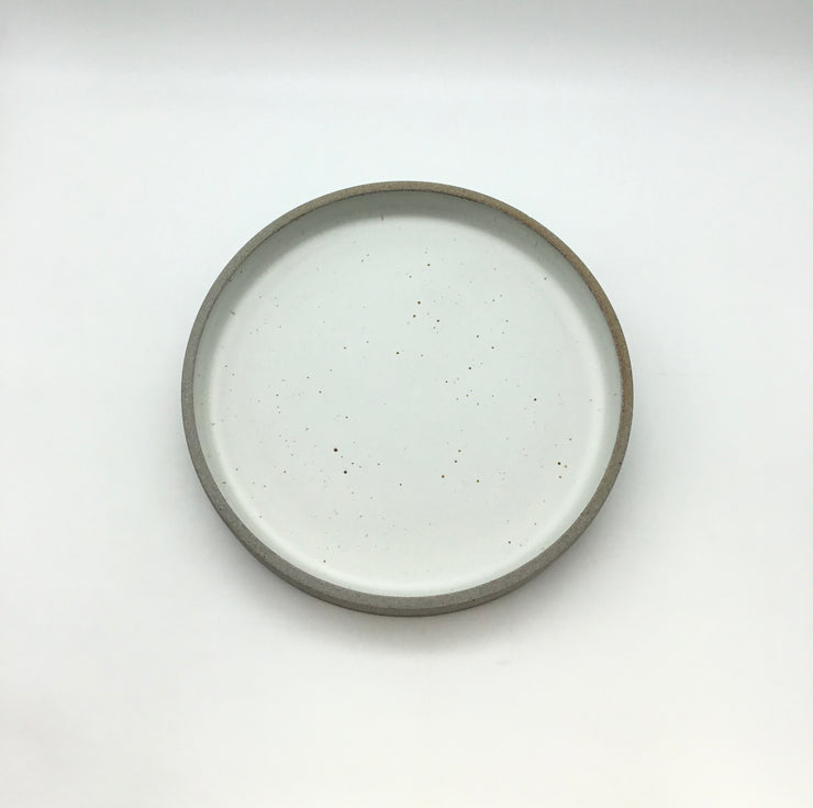 Cazuela Platter | 11" x 1.75" | Greystone/Snow White
