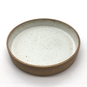 Cazuela Platter | 11" x 1.75" | Sandstone/Snow White