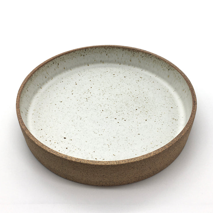 Cazuela Platter | 11" x 1.75" | Sandstone/Snow White