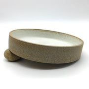 Cazuela Platter | 11" x 1.75" | Sandstone/Snow White