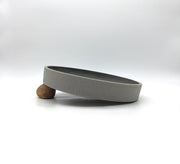Cazuela Platter | 12" x 2" | Greystone/Danish Pine