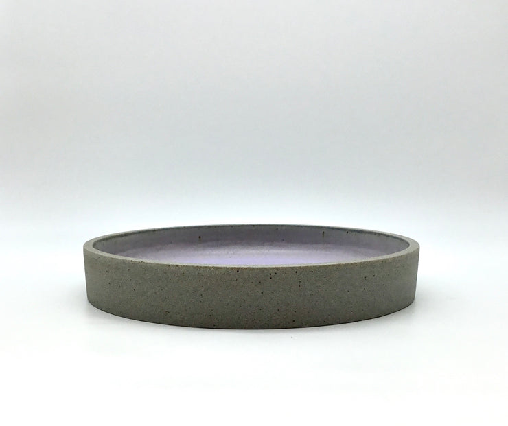 Cazuela Platter | 12" x 2" | Greystone/Lavender