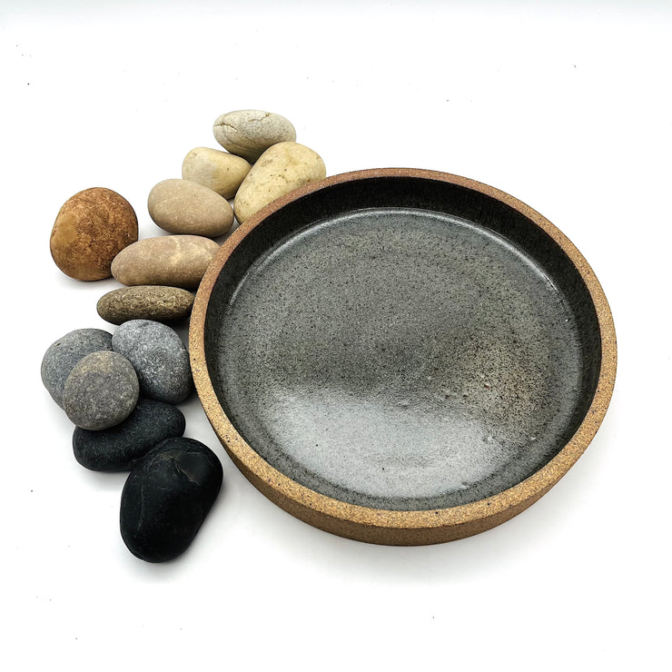Cazuela Platter | 12" x 2" | Sandstone/Pebble Grey