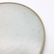 Coaster Plate | 12" | Greystone/Snow White
