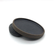 Coaster Plate | 4.5" | Brownstone/Matte Black