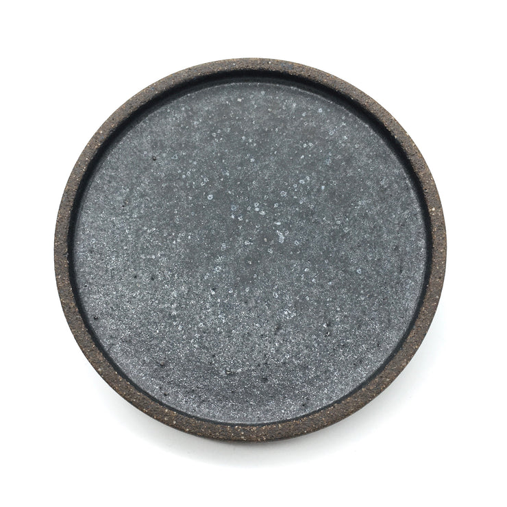 Coaster Plate | 4.5" | Brownstone/Matte Black