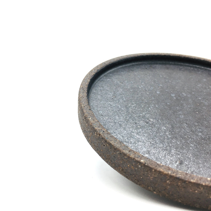 Coaster Plate | 4.5" | Brownstone/Matte Black