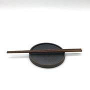 Coaster Plate | 4.5" | Brownstone/Matte Black