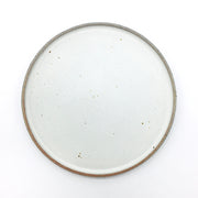 Coaster Plate | 8" | Greystone/Snow White