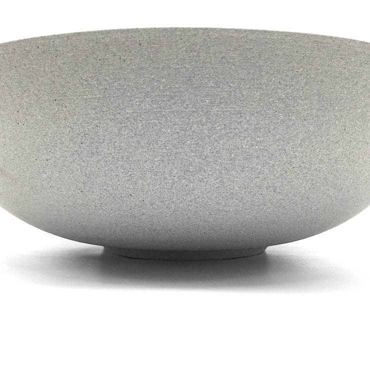 Designer Bowl | 15" x 5" | Greystone/Yellow Jade