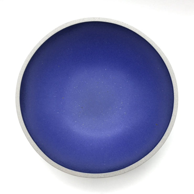 Designer Bowl | 15" x 5" | Greystone/Indigo