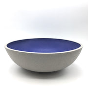 Designer Bowl | 15" x 5" | Greystone/Indigo