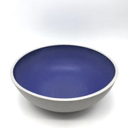 Designer Bowl | 15" x 5" | Greystone/Indigo