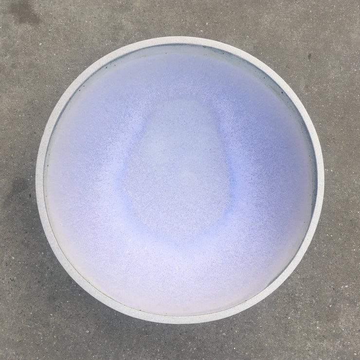 DB1-G-LAV | Designer Bowl | 15" x 5" | Greystone/Lavender | Humble Ceramics |