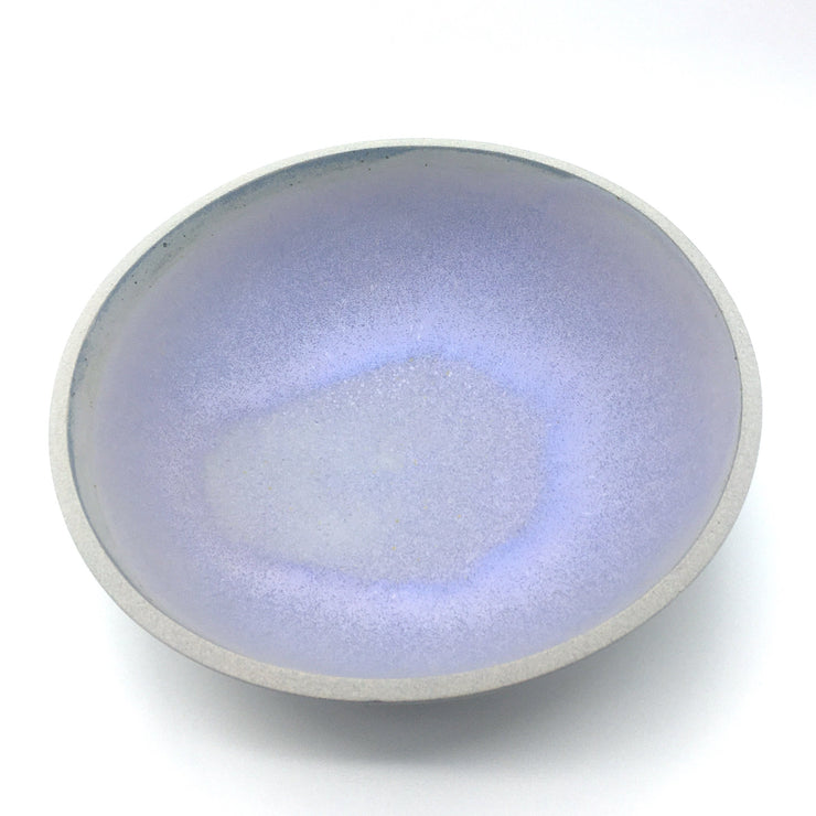 DB1-G-LAV | Designer Bowl | 15" x 5" | Greystone/Lavender | Humble Ceramics |