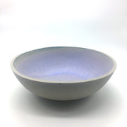 DB1-G-LAV | Designer Bowl | 15" x 5" | Greystone/Lavender | Humble Ceramics |