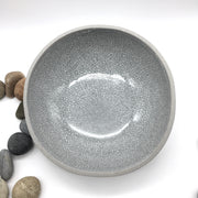 Designer Bowl | 15" x 5" | Greystone/Mojave Crackle