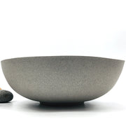 Designer Bowl | 15" x 5" | Greystone/Mojave Crackle